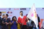 Abhishek Bachchan at DNA Marathon in Mumbai on 9th March 2014